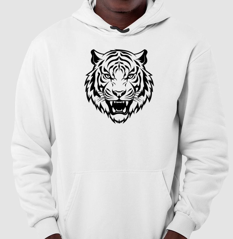 Tiger Tatoo - Moletom Crooped