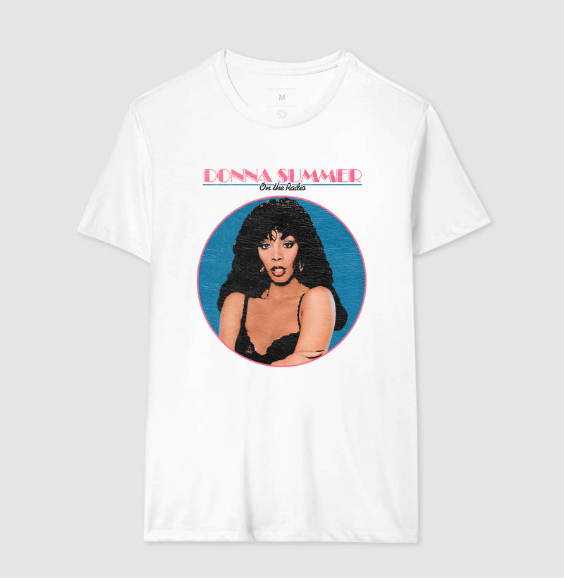 Camiseta Donna Summer | On the Radio (Tons Claros)