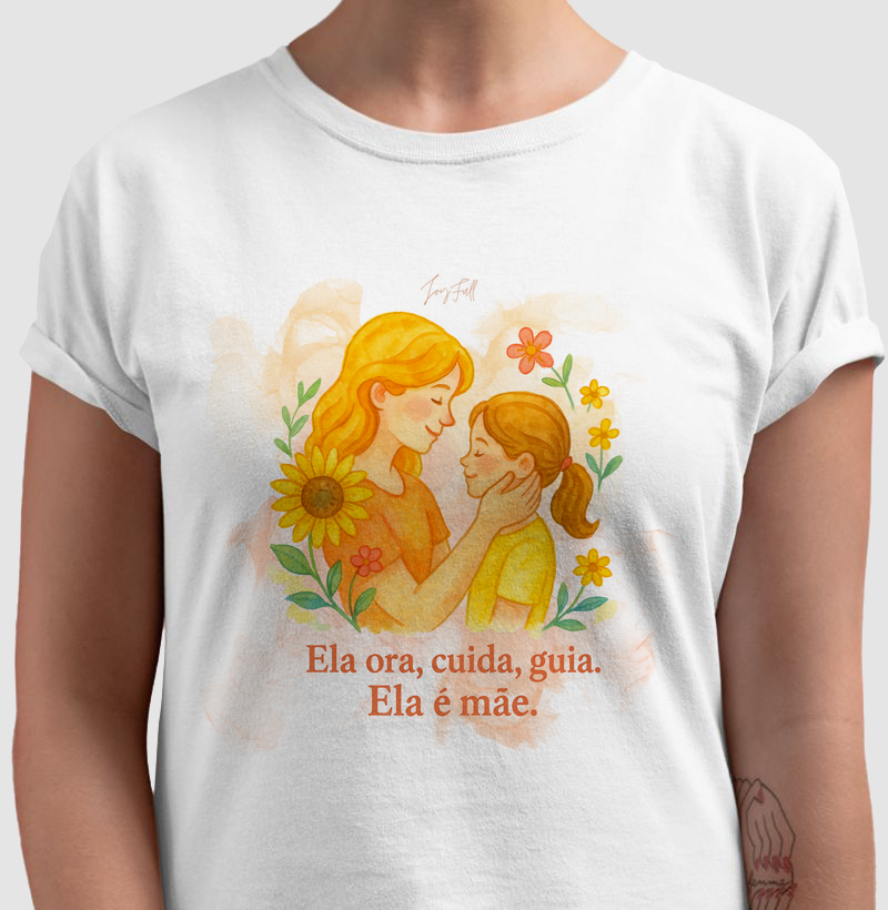 Ela Ora, cuida e Guia. Ela é Mãe