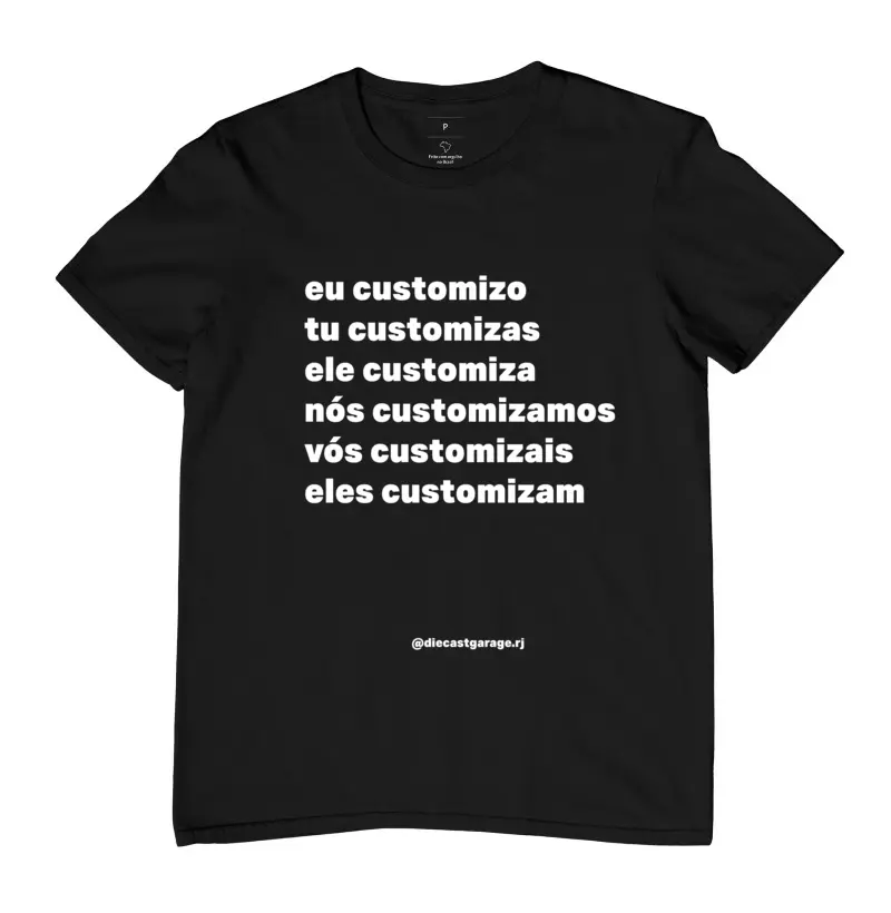 Camisa do Customizador
