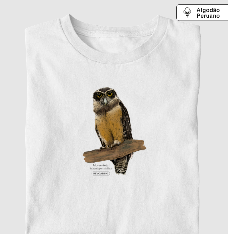 Aves do Brasil - Murucututu - Algodão Peruano
