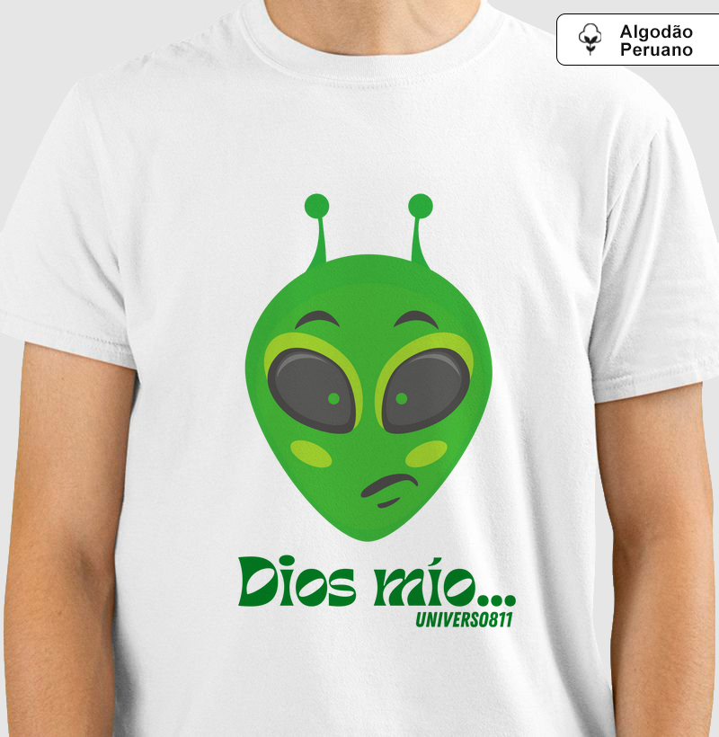 ALGODÃO PERUANO - DIOS MIO