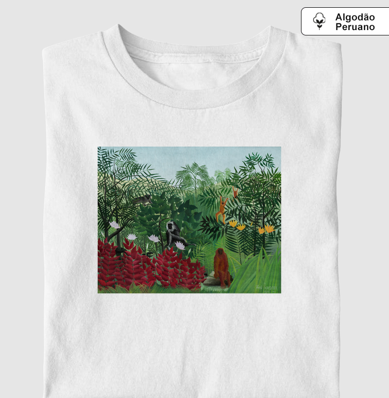 Tropical Forest with Monkeys