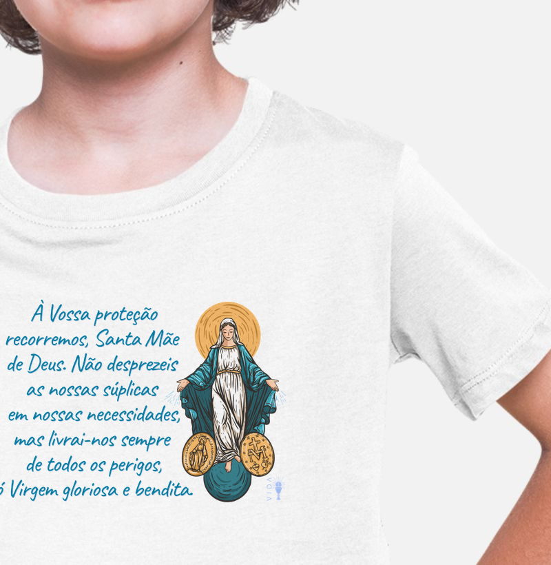 N.S. Graças com oração