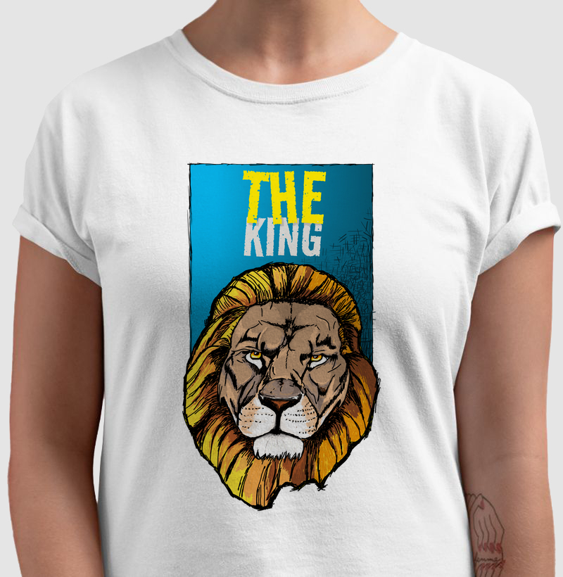 Camiseta Leão Rei