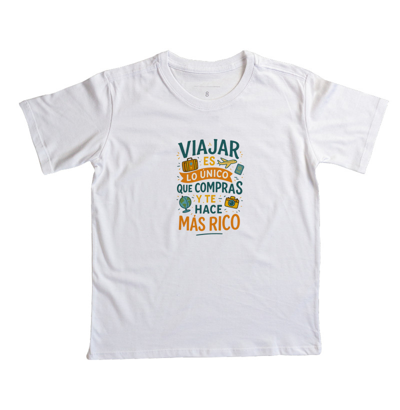 Viajar es lo único que compras y te hace más rico