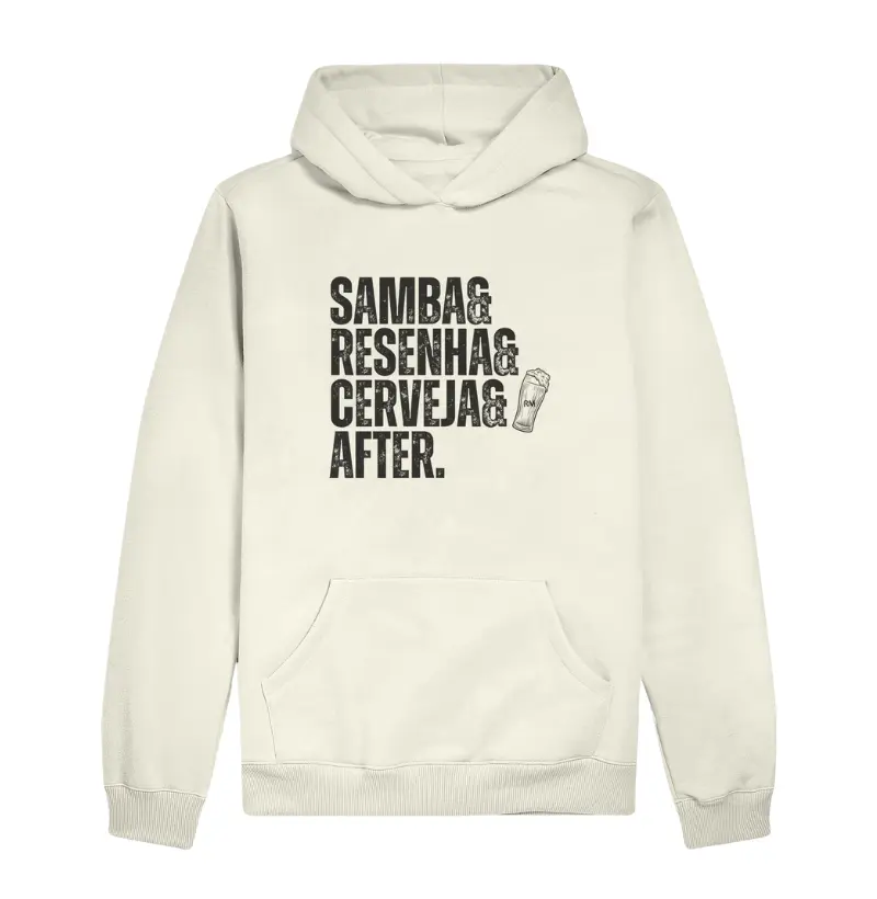 Moletom Slim Com Capuz - Samba Resenha Cerveja e After
