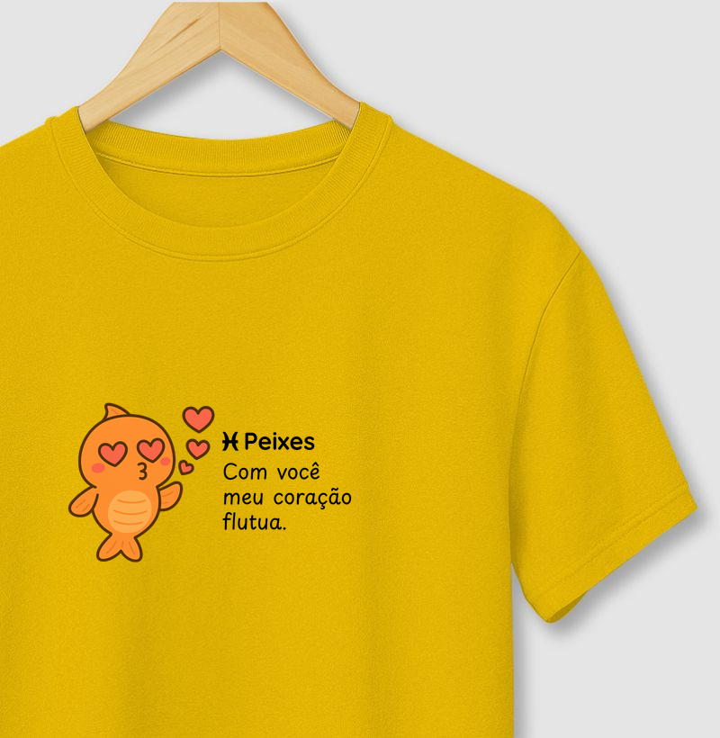 Peixes - com você meu coração flutua