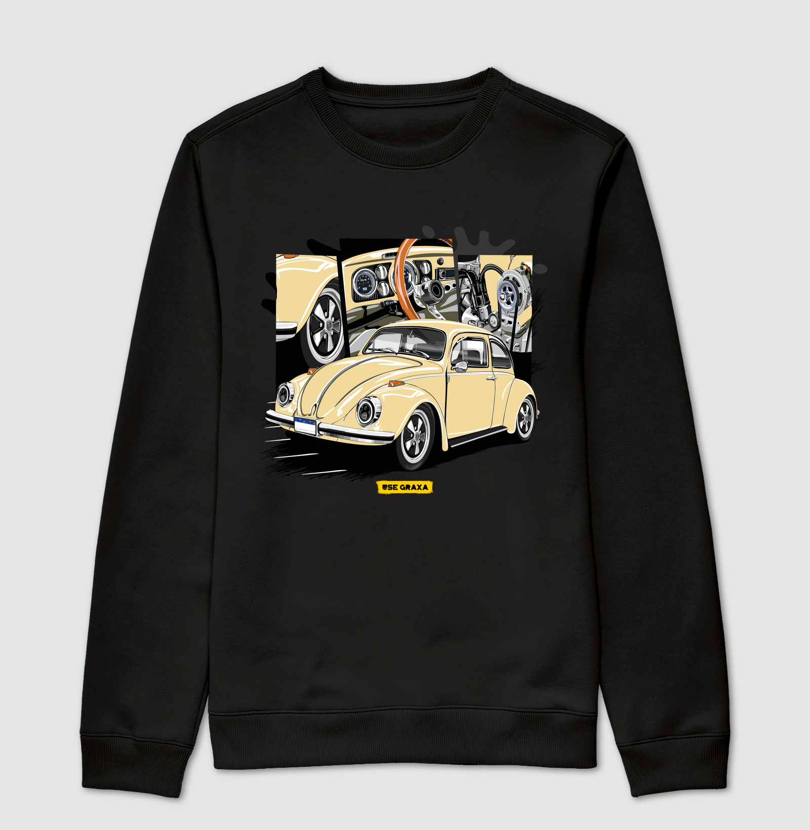 Fusca Bege Invocado 