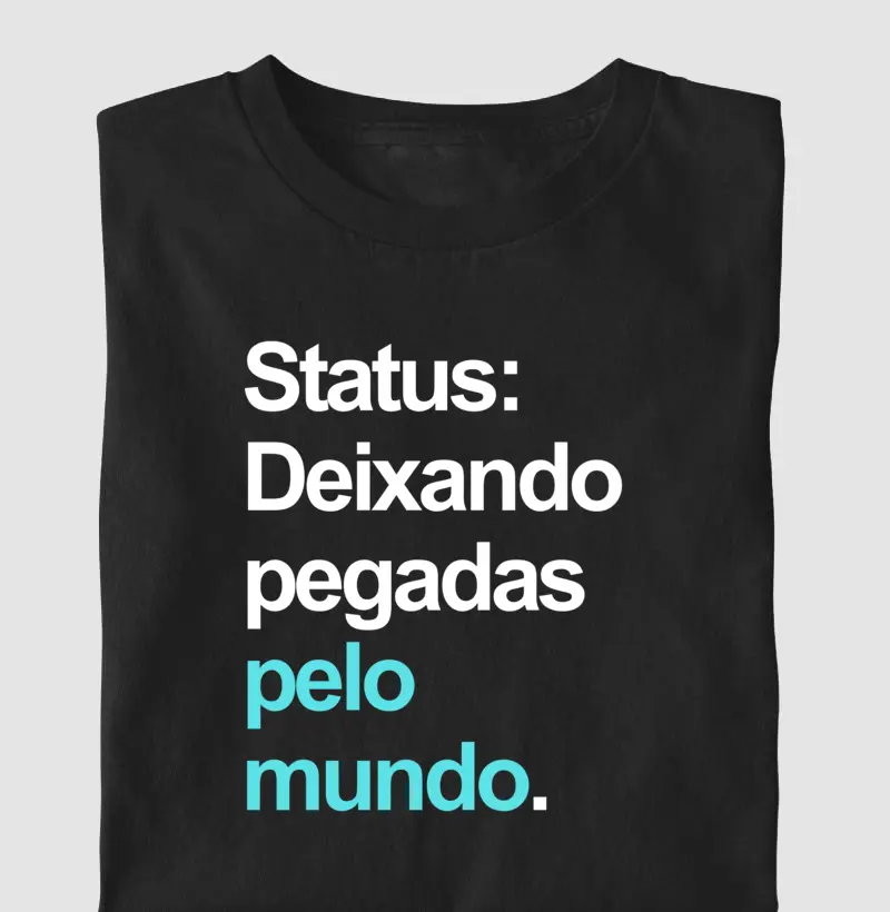 Deixando pegadas pelo mundo