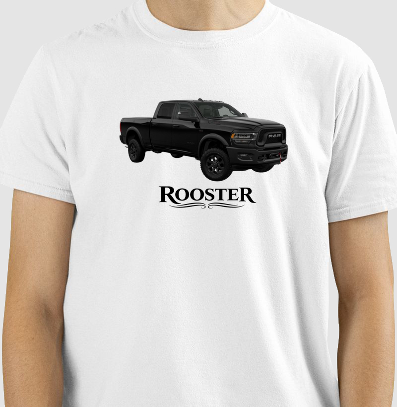 camiseta dodge rooster 