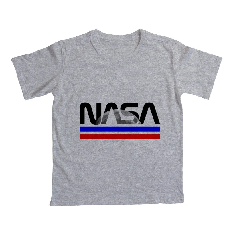 Camiseta Infantil NASA Lua