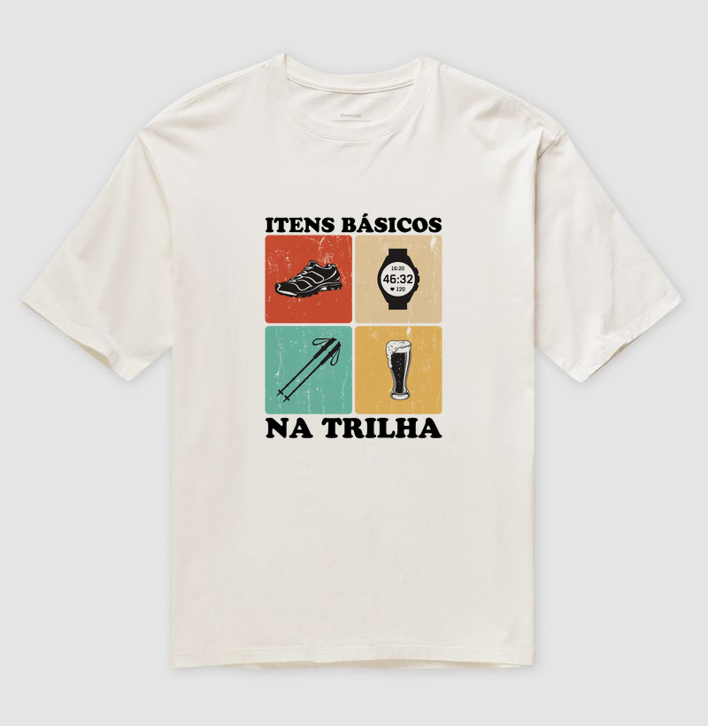 Camiseta ITENS BÁSICOS - Oversized