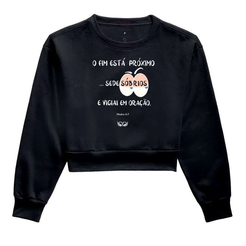 Camiseta Personalizada O fim está próximo. 1 Pe.4.7