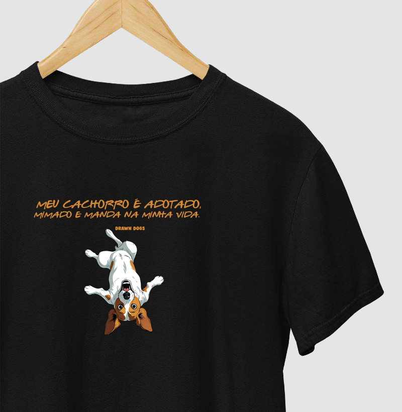 Meu cachorro é adotado, mimado e manda na minha vida.