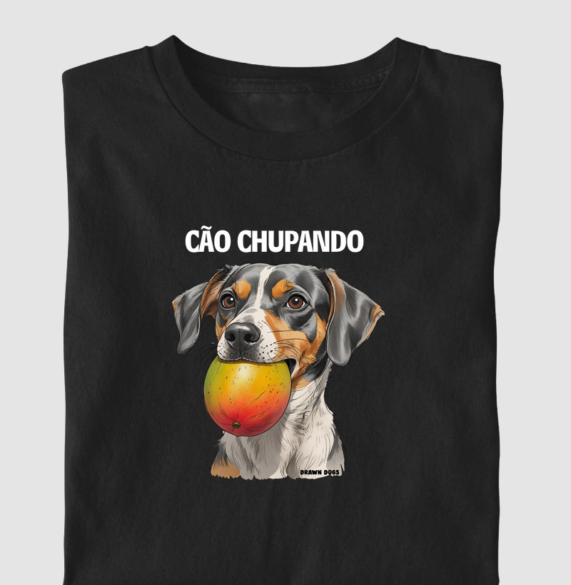 Cão chupando manga 2