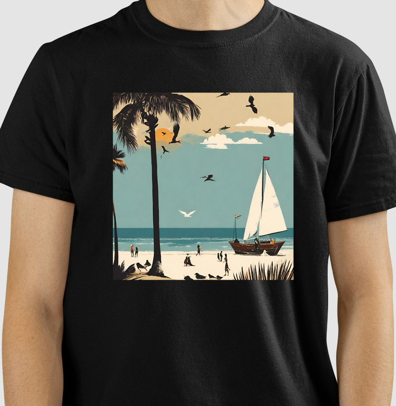 camiseta barco avela
