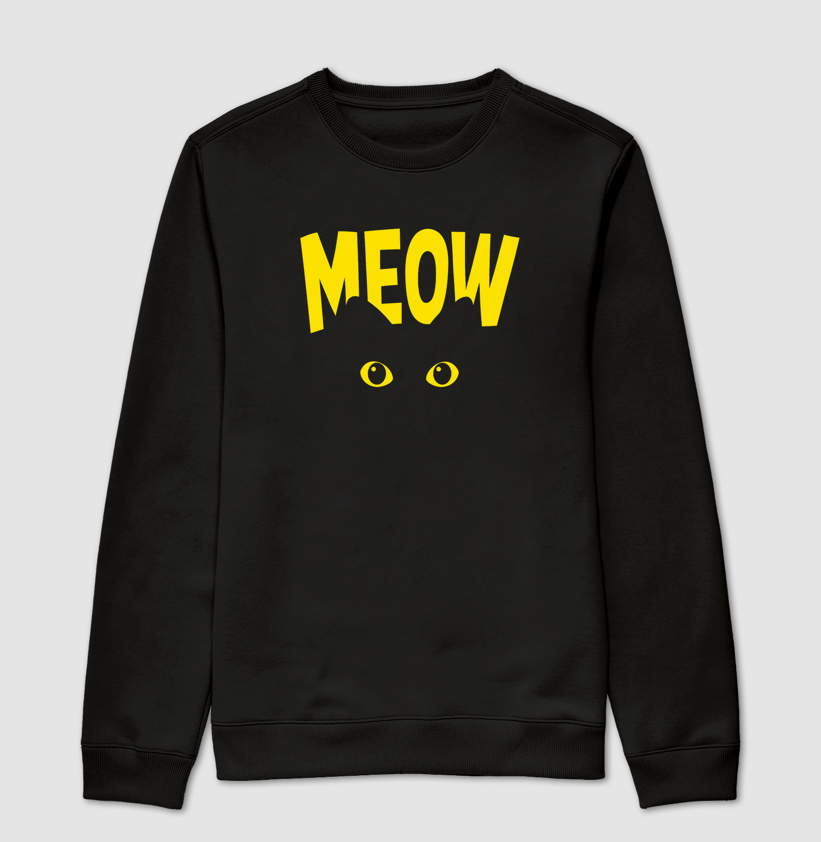 Meaw dark cat