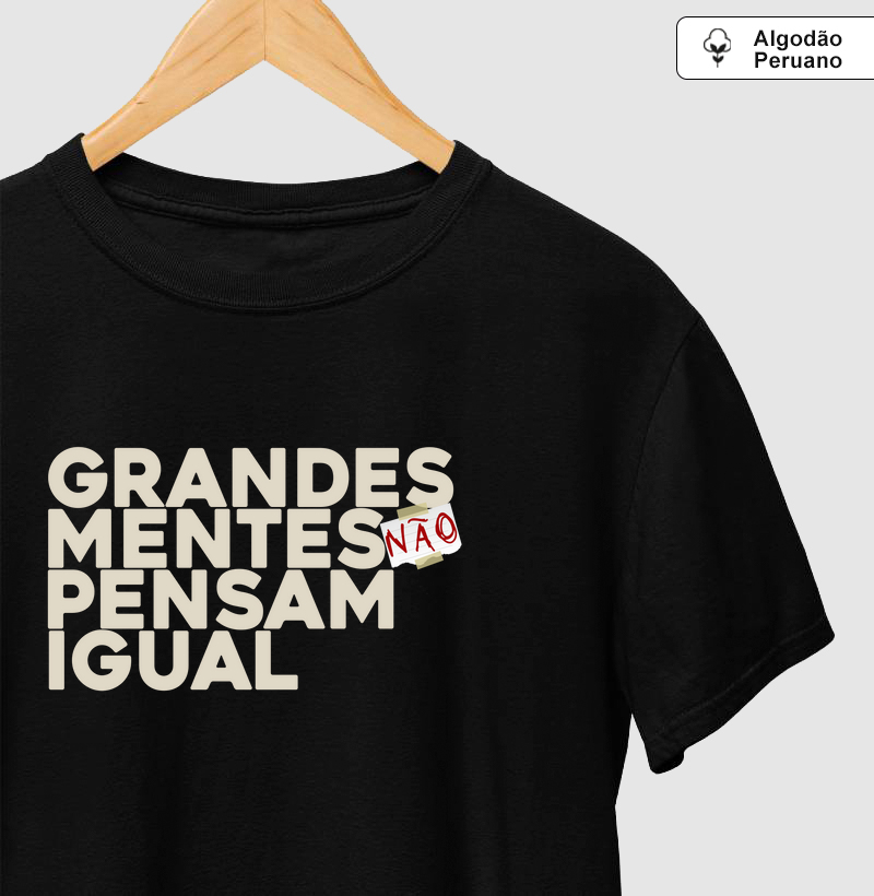 Grandes mentes não pensam igual