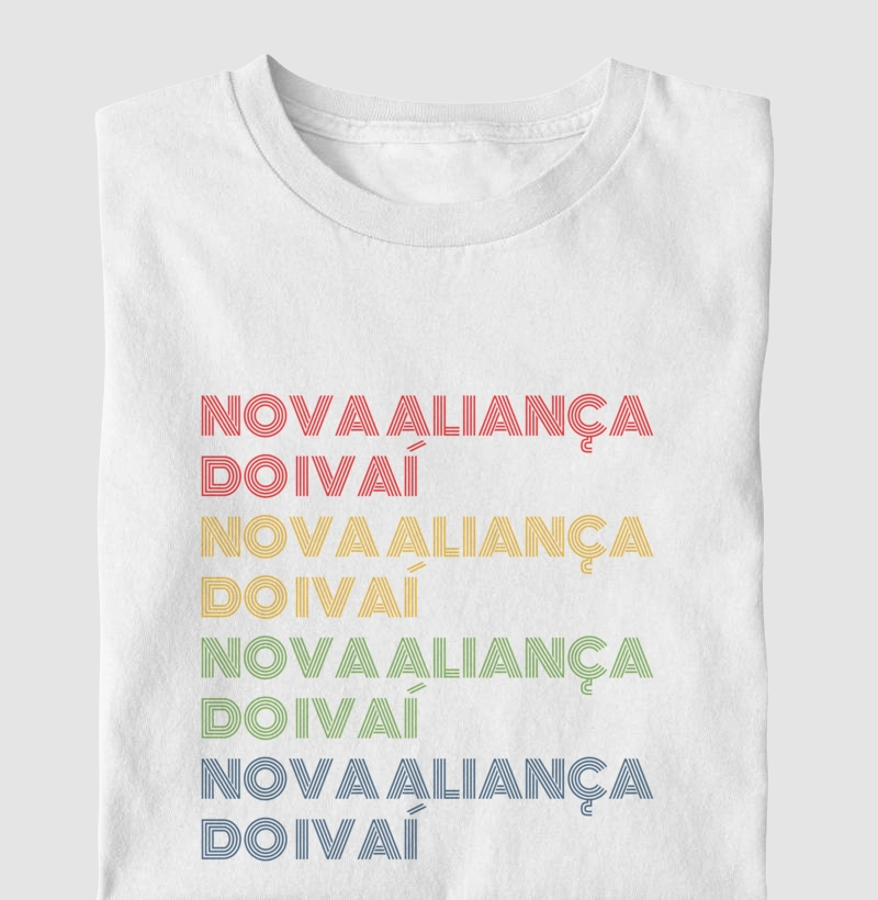 Nova Aliança do Ivaí Letreiro Retrô