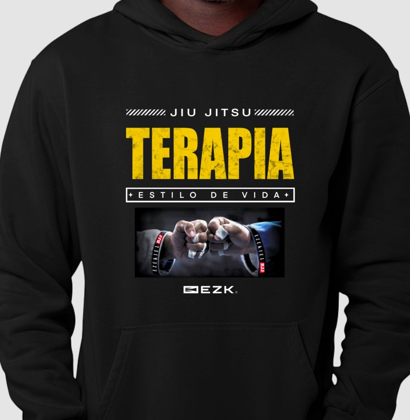 Hoodie Moletom Jiu Jitsu Terapia