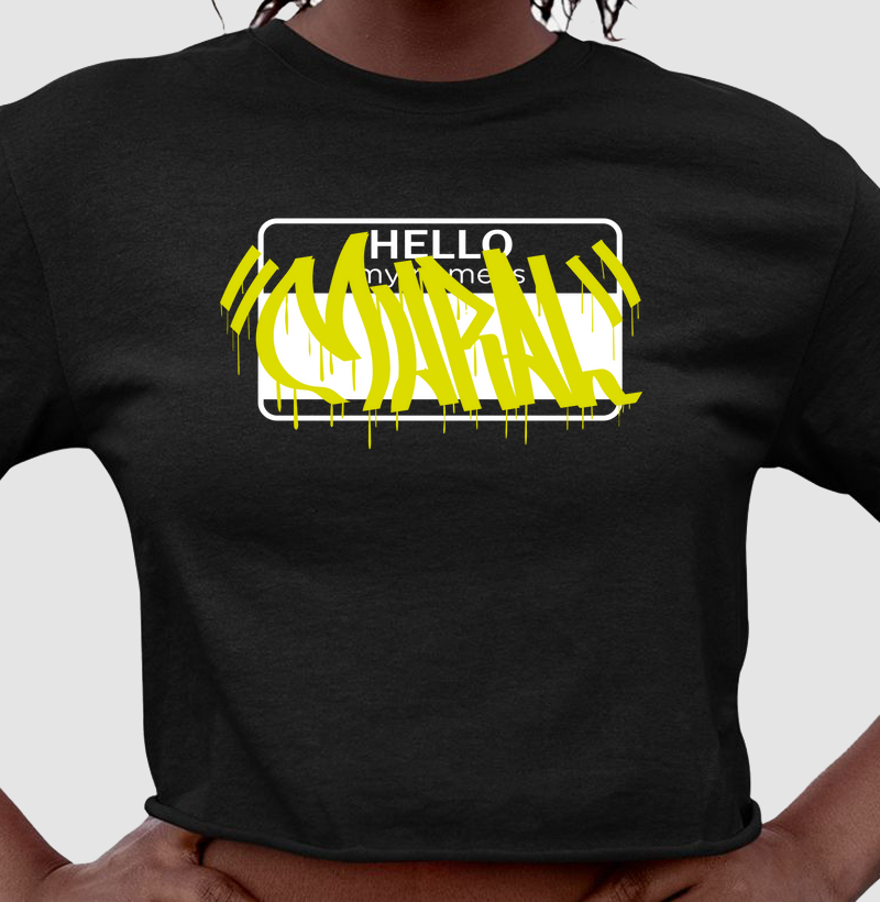 Mural "My Name Is" Verde