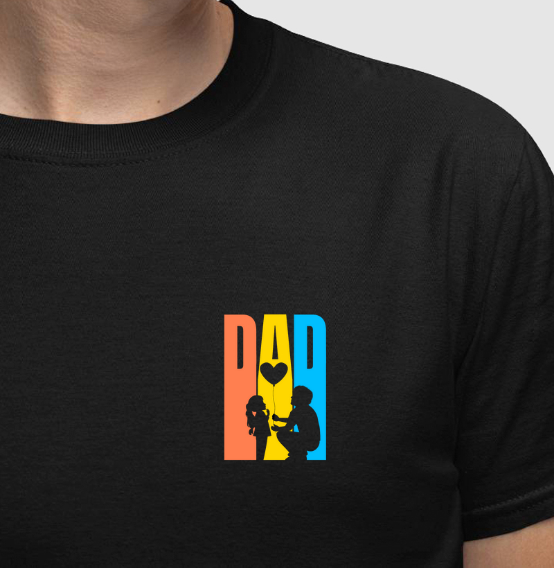 Dad & Girl - Modelo 2 (Minimalista)