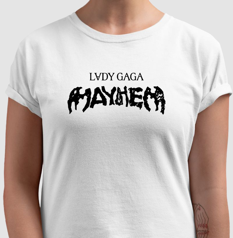 Mayhem Lady Gaga (Estampa Preta)