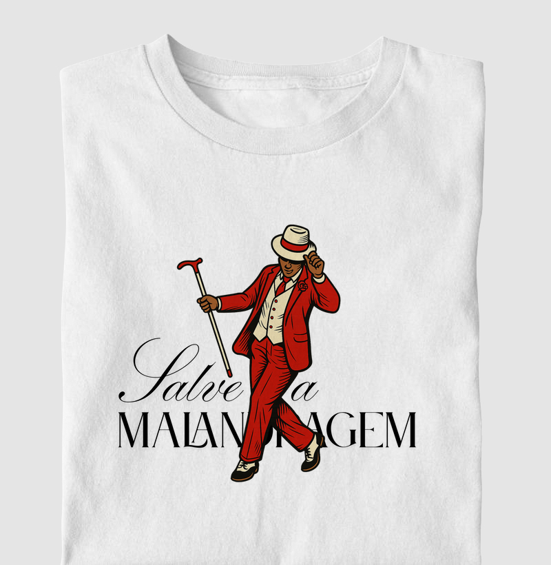 Camiseta Original Salve a Malandragem