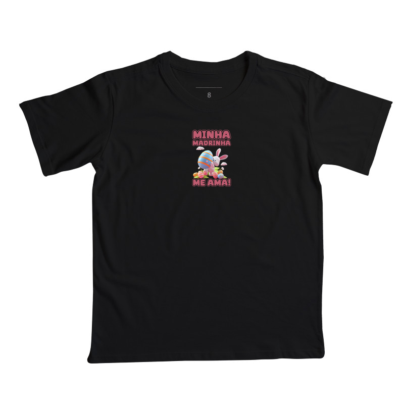 Minha madrinha me ama! camiseta infantil