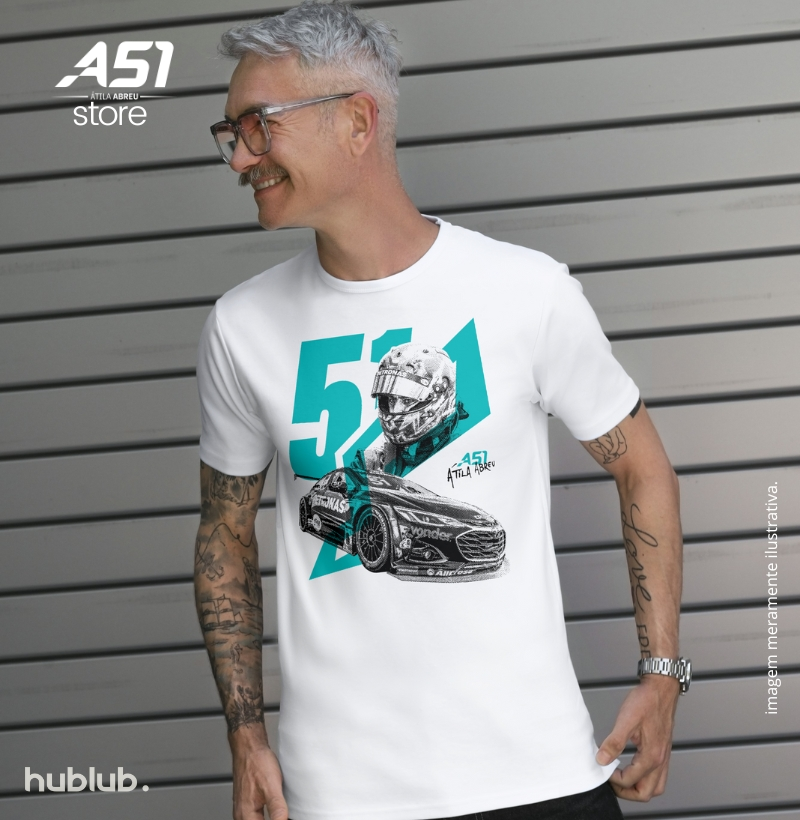 Camiseta A51 Stock Car 2024