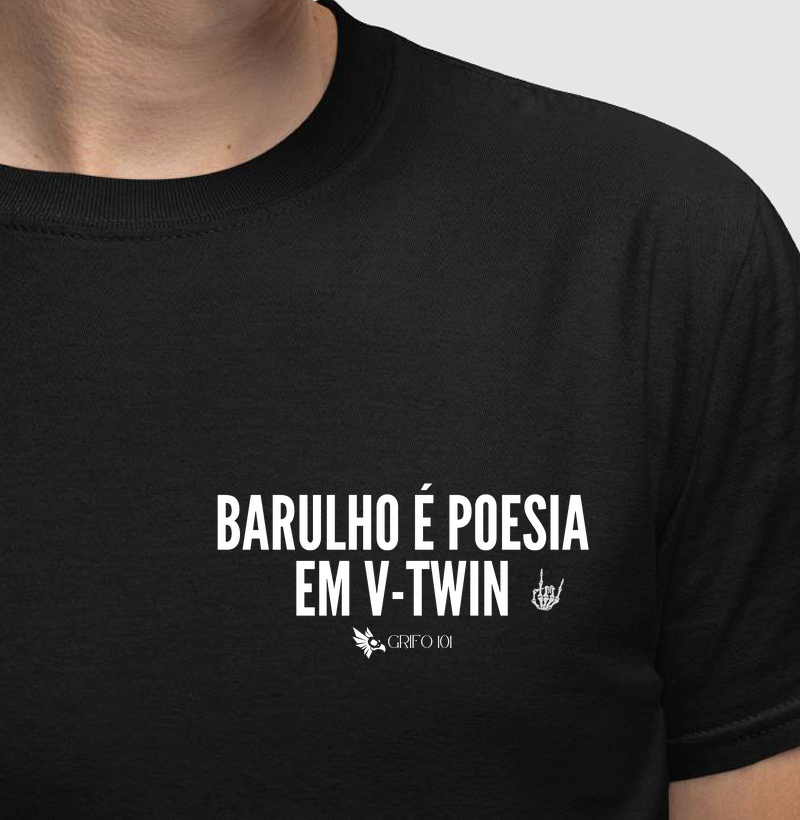 Barulho é poesia em V-Twin.