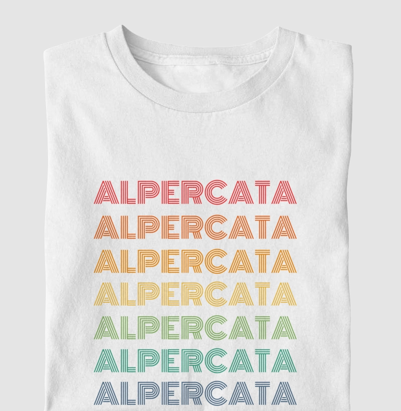 Alpercata Letreiro Retrô