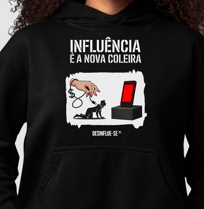 INFLUÊNCIA É A NOVA COLEIRA.