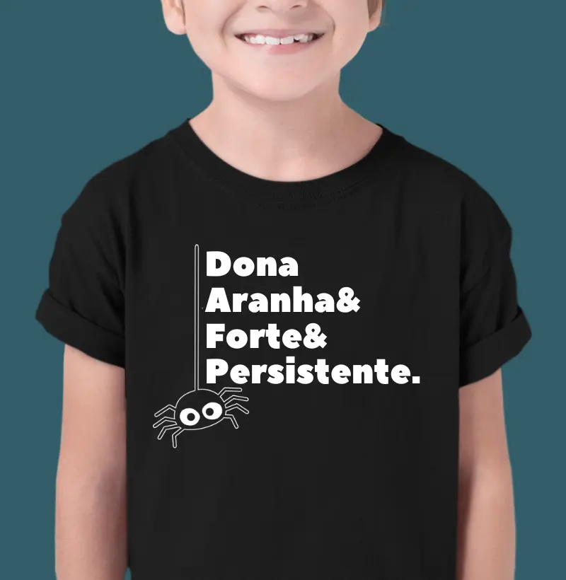 Dona Aranha Forte e Persistente (infantil)