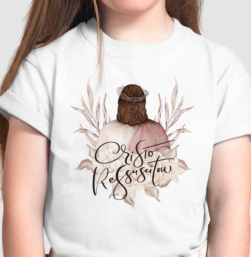 Camiseta Cristo Ressuscitou