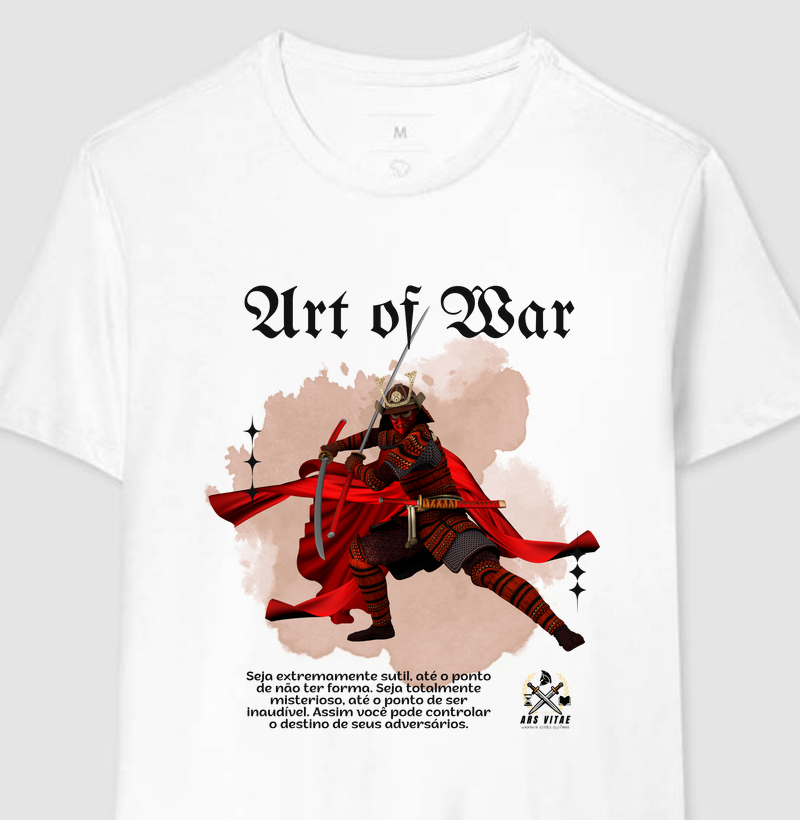 Camiseta "Art of War" – Domine a Arte da Estratégia
