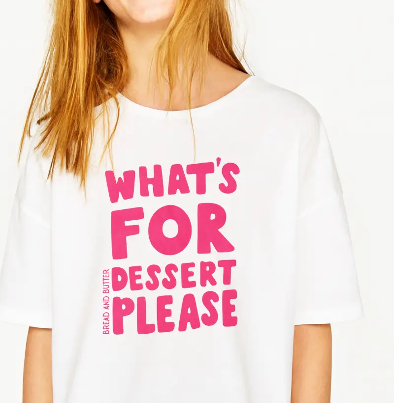 Camiseta Dessert Please