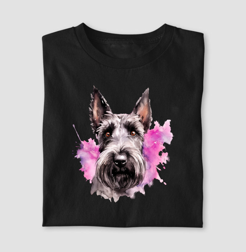  Scottish Terrier aquarela