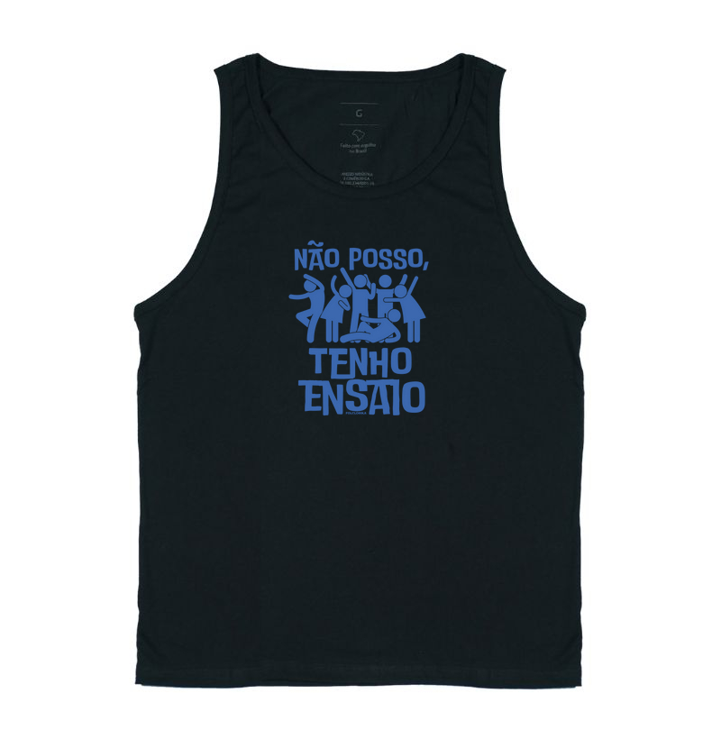 Não Posso, Tenho Ensaio - Azul