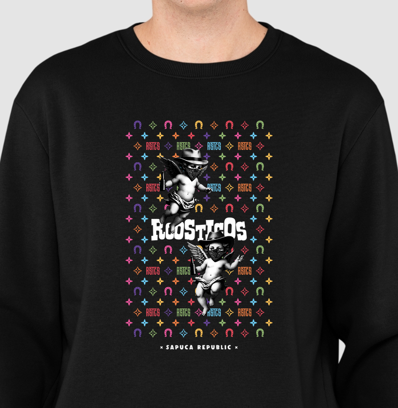 Suéter Moletom Querubins Rooticos