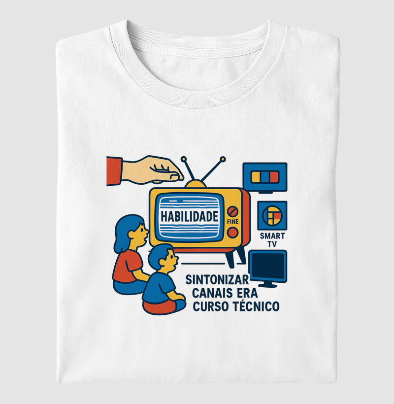 Camiseta Sintonizar era curso técnico