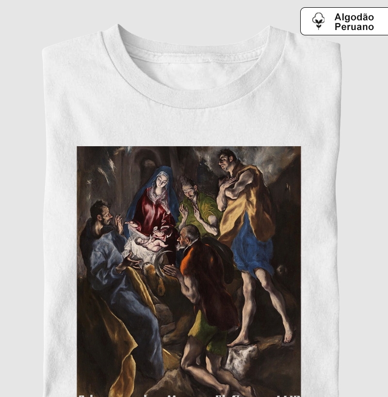 Camiseta Adoração dos Magos: El Greco, 1612