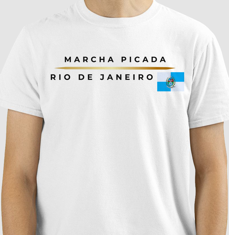 Camisa Marcha Picada Rio Janeiro