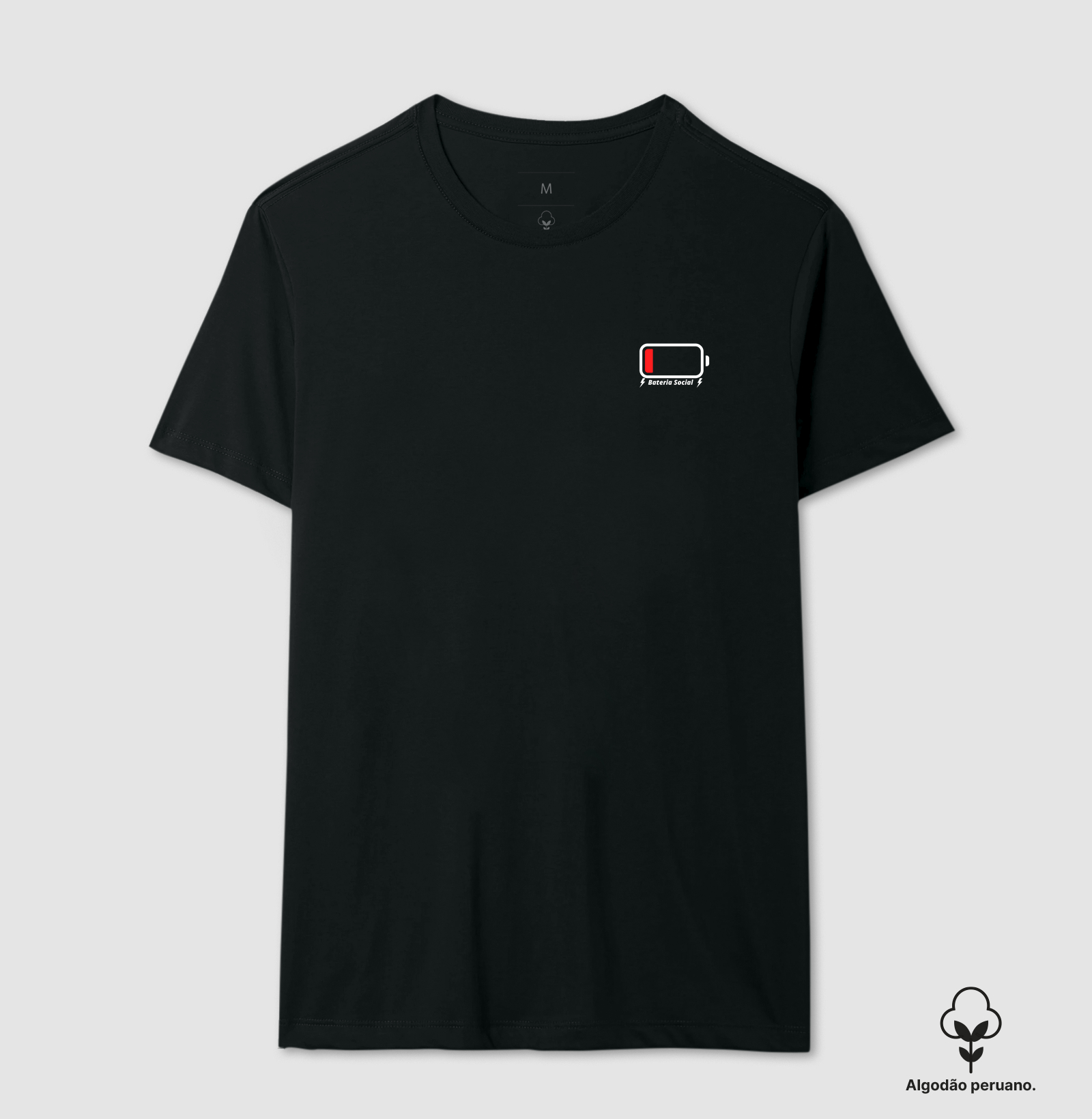 Bateria social minimalista