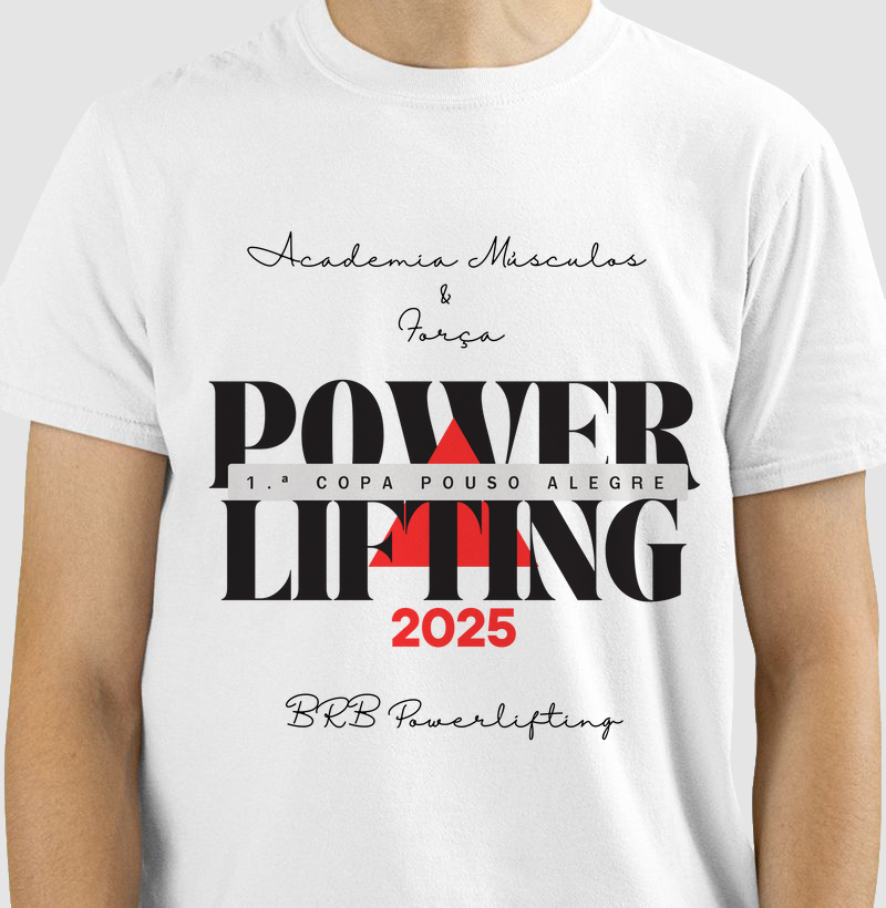 Camiseta 1.ª Copa Powerlifting