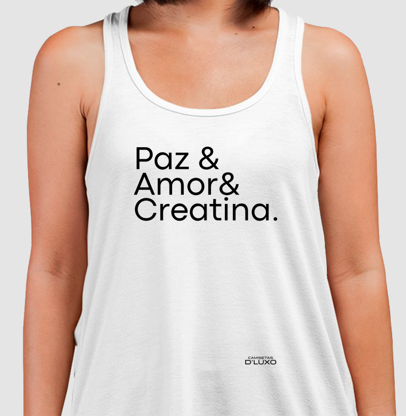 Paz e Amor e Creatina