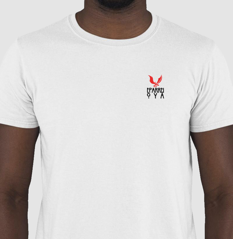 Camiseta Bls Eparrei Oyá Sombreada Branca Masc.