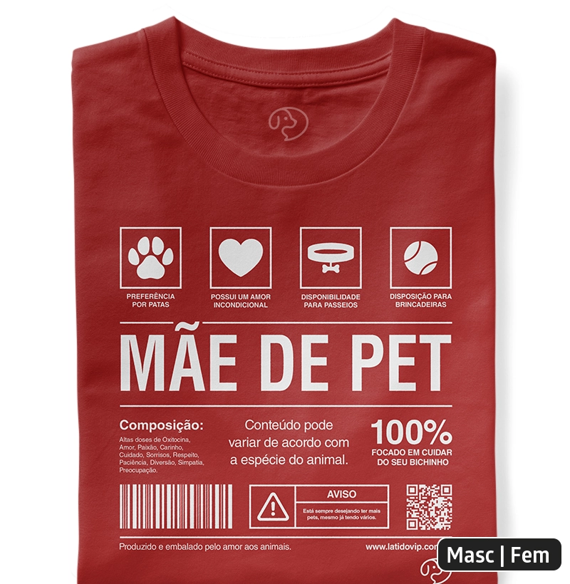 Embalagem Mãe de Pet