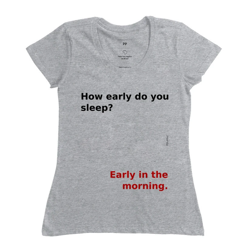 Sleeping Early